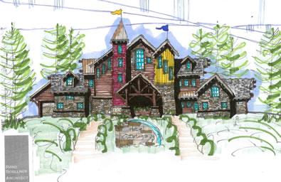 multi family housing mountain lodge architect
