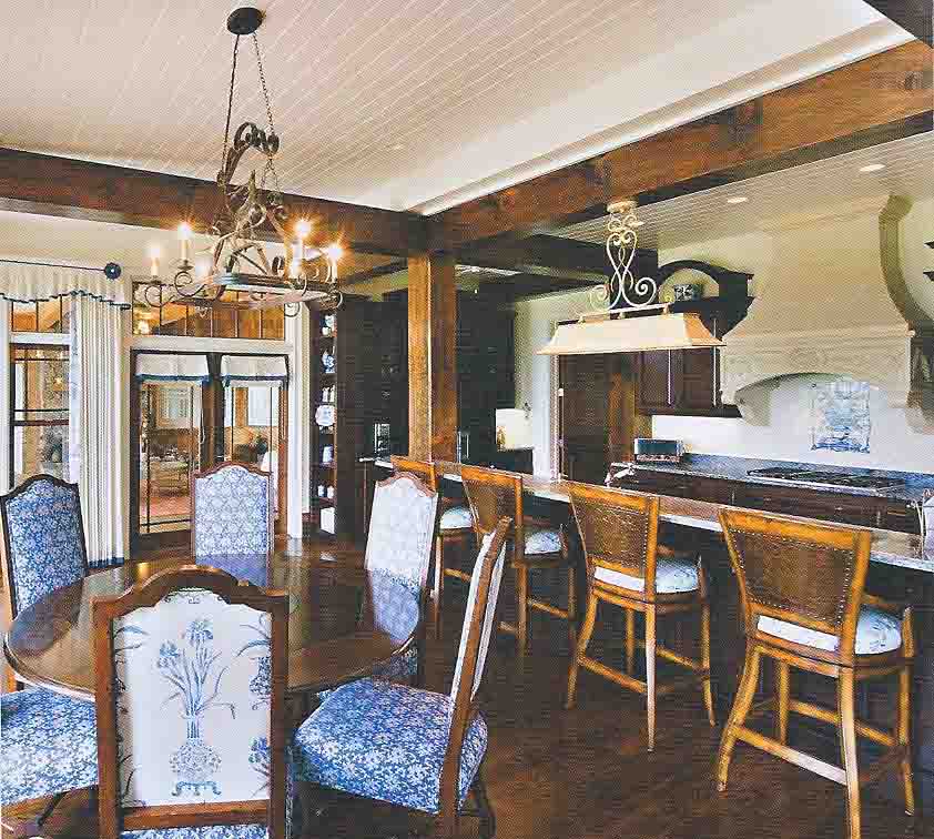 Keeping Room, a southern tradition, a sort of living room for the Kitchen for guests, while preparing meals.