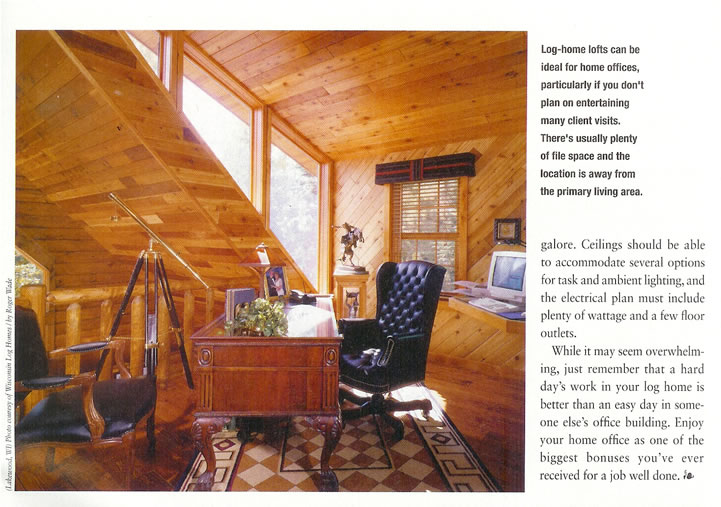 best log homes