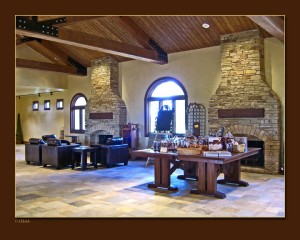 Grape Creek Vineyards tasting area