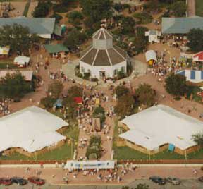 Oktoberfest in Fredericksburg is touted at the "King of  German Festivals".