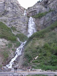 (C)Copyright Suzy Oliveira photographer. image big stock.  Beautiful features like this waterfall are what your Park City home architects will be on the lookout for you.