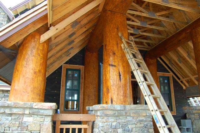 log cabins