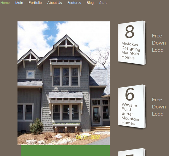 mountain house architecture
