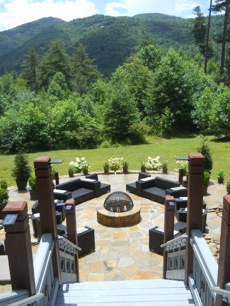 self-clean patio